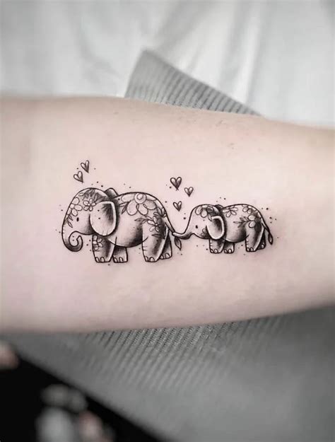 Update 64+ mom elephant tattoo latest - in.cdgdbentre