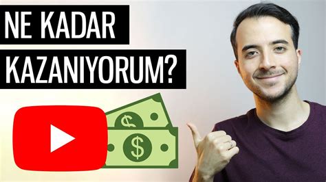 Youtubedan Ayda Ne Kadar Para Kazand M Adsense Sponsor