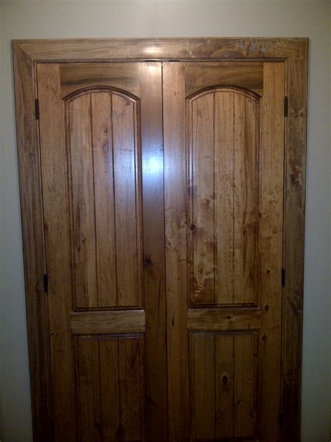 Wooden Closet Doors Custom Trim