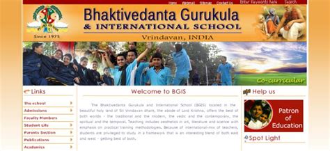 Bhaktivedanta Gurukula & International School – Vrindavan, India | ISKCON Centers