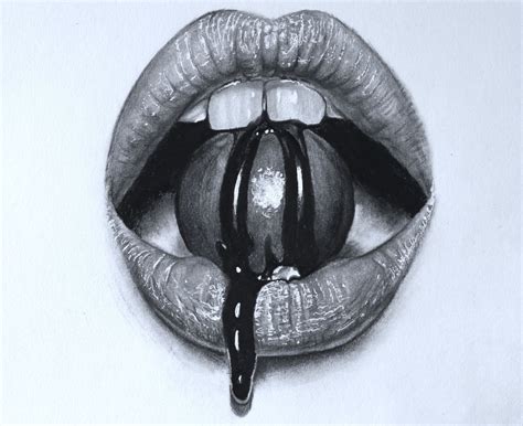 Drawing Realistic lips | Realistic drawings, Abstract pencil drawings ...