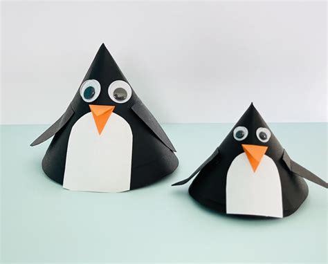 Pinguïns knutselen gratis printable Voormijnkleintje nl