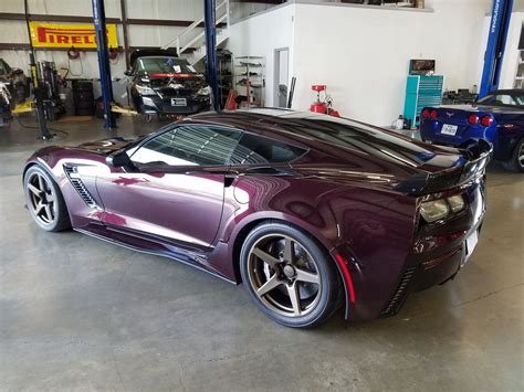 Chris Neal S C Corvette Z On Forgeline One Piece Forged Monoblock