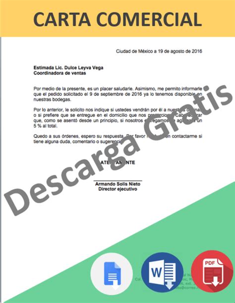 Carta Para Pedir Trabajo Ejemplos Y Formatos Word PDF