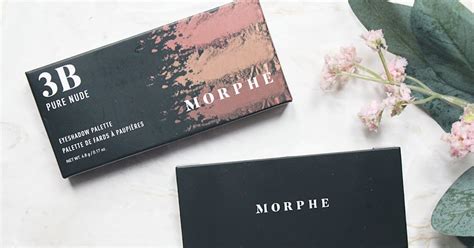 Morphe 3B Pure Nude Palette Review Swatches Hannah Lisa