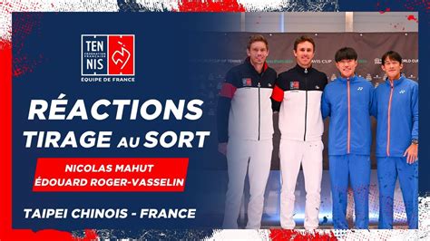 Les R Actions De Nicolas Mahut Et D Douard Roger Vasselin Suite Au