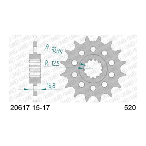 Acheter Pignon Afam Dents Acier Type Pas Honda Ctx