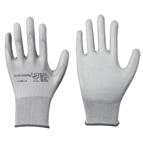 PU-Handschuh, weiß – burk-shop