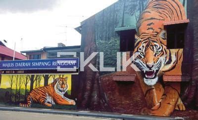 Lukisan Mural Harimau Malaya Klik