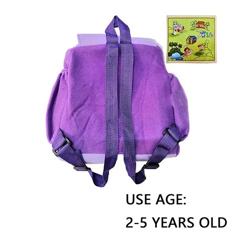 Dora Explorer Backpack Dora Bag10inch Dora Explorer Rescue Bag With Map Light Purple Buy