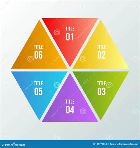 Diagramme De Cercle Infographic G Om Trique Avec La Forme De Triangle