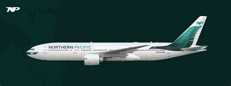 Northern Pacific Airlines | Boeing 777-200ER | 2012-present livery ...