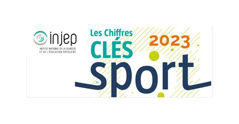 Les Chiffres clés du sport 2023 Les indicateurs de référence pour