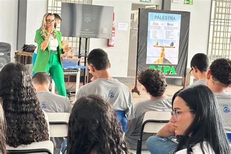 Palestra Da Defensoria P Blica Para Estudante Em Gurupi Aborda Valores