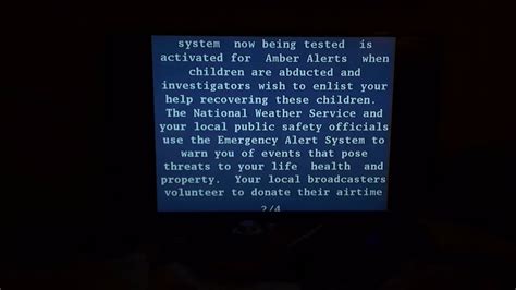 Emergency Alert System Test Required Monthly Test Rmt The Last