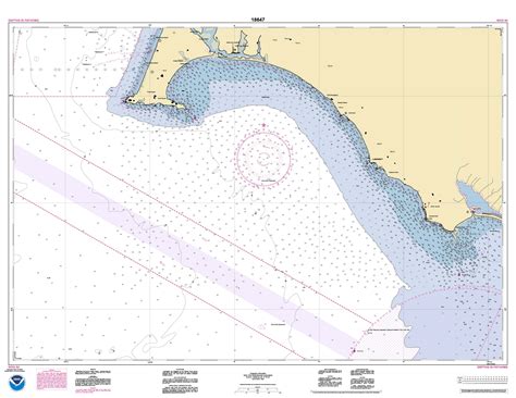 Noaa Nautical Charts For U S Waters Noaa Pacific Coast Charts Historical Noaa Chart 18647