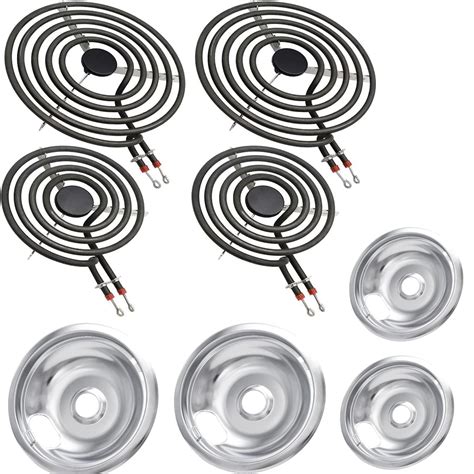 MP22YA Electric Stove Burner Element Replacement Set & W10290350 ...