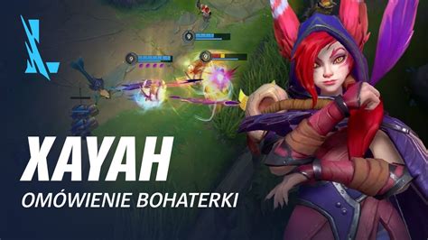 Prezentacja Bohaterki Xayah Rozgrywka League Of Legends Wild Rift