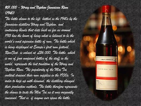 World’s most expensive bottles of alcohol | PPTX