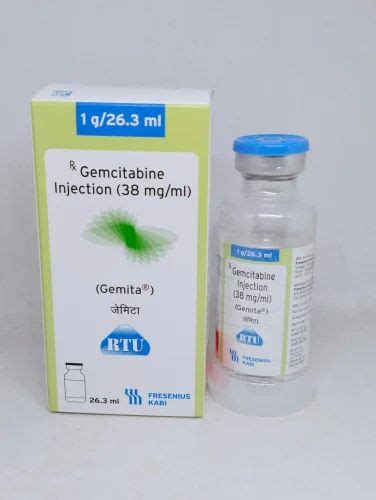 Mg Gemita Injection At Rs Vial Gemcite Injection In Kalyan