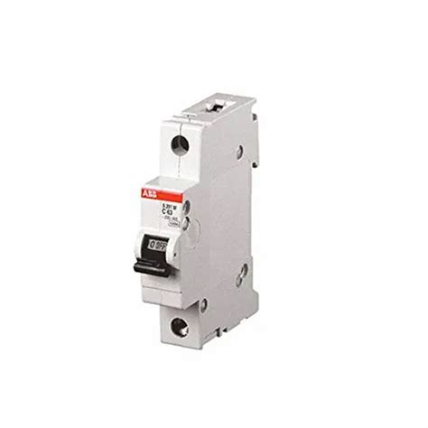 V Modular A Single Pole Mcb Switch Breaking Capacity