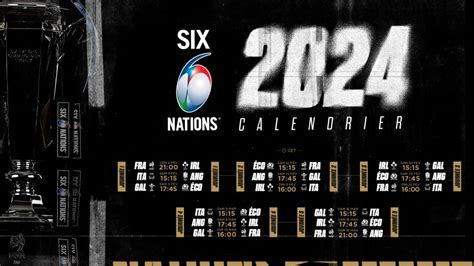 Calendrier Lunaire 2024 Guadeloupe Tournoi Des 6 Nations 2024