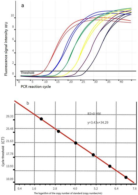 Amplification Curve A And Standard Curve B Of S Rdna By Rt Pcr