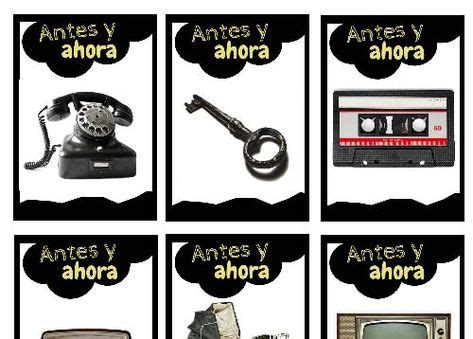Objetos De Antes Y Ahora Preescolar