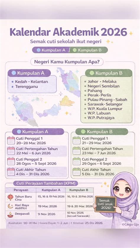 cuti sekolah  johor