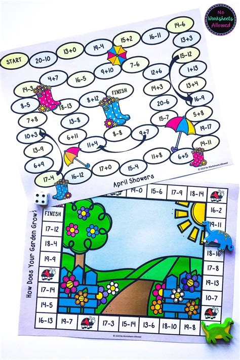 Addition And Subtraction Printable Games