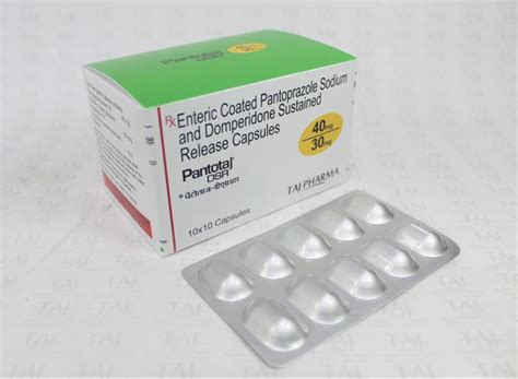 Pantoprazole And Domperidone Sustained Release Capsules 40mg 30mg