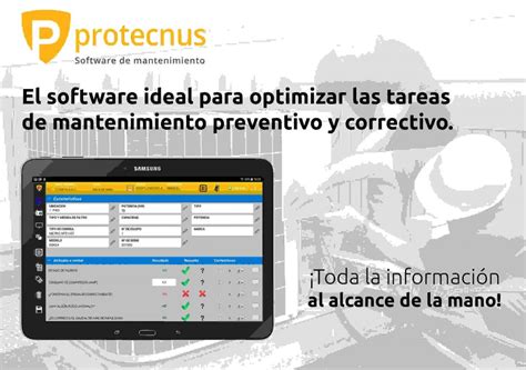 El Software Ideal Para Optimizar Tareas De Mantenimiento Preventivo Y