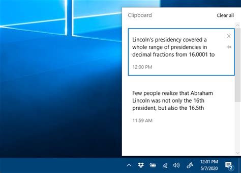 How To Enable And Use Clipboard History On Windows 10