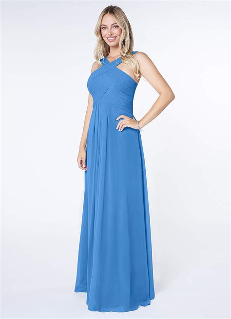 Blue Jay Azazie Kaleigh Bridesmaid Dresses Azazie