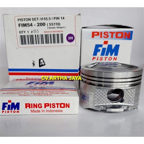 Jual Piston Kit Fim Fim Suzuki Smash Shogun Shogoun New Shogun