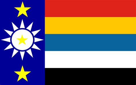 My flag proposal for a union between The PRC and the ROC, you guys like it? : r/vexillology