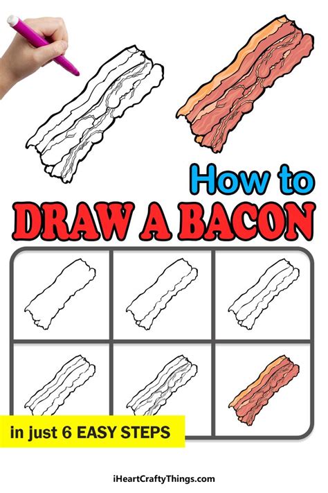 How To Draw A Bacon