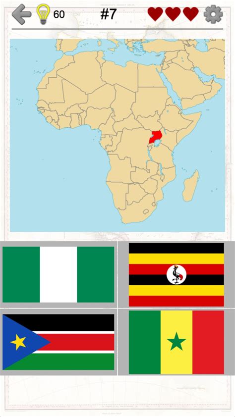 African Countries - Flags and Map of Africa Quiz for iPhone - Download