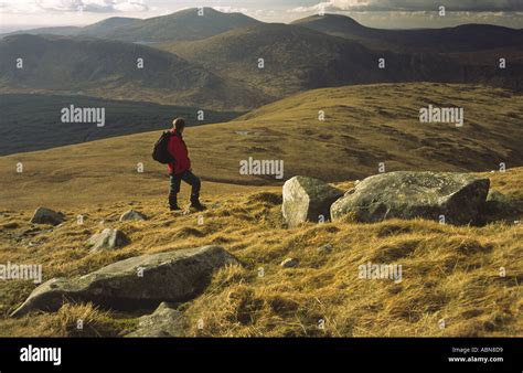 Hill walking Scotland Stock Photo - Alamy