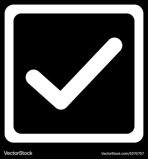 Checkbox Icon Royalty Free Vector Image VectorStock