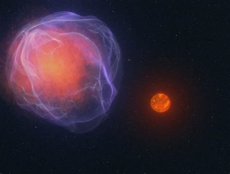 Binary Star System Supernova E [image] Eurekalert Science News Releases