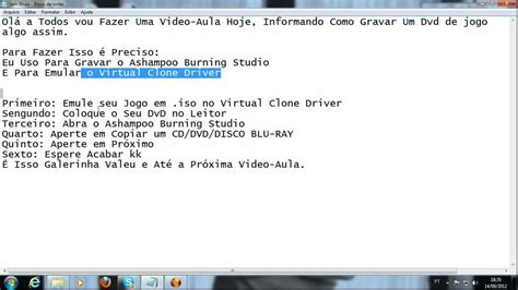 Video Aula De Como Gravar Um Cd Dvd Disco Blu Ray Youtube