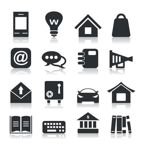 Set of icons for web design. A vector illustration 20867695 Vector Art at Vecteezy