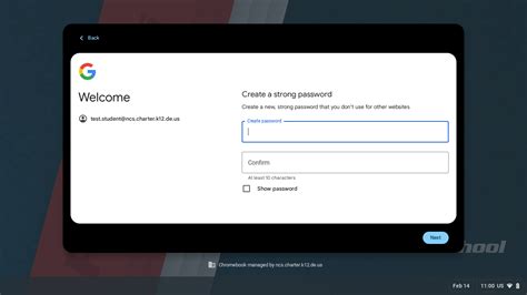 Password Change — Newark Charter School