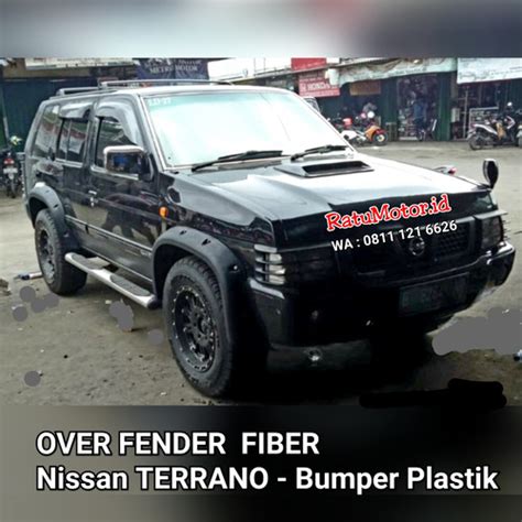 Jual Over Fender Nissan Terrano Bumper Plastik Baut L Bahan