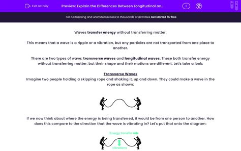 Explain The Differences Between Longitudinal And Transverse Waves