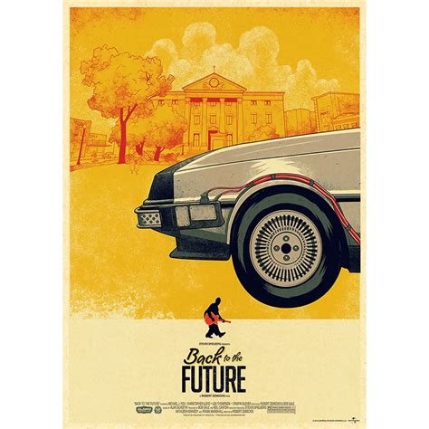 vintage    future  poster retro kraft paper wall art