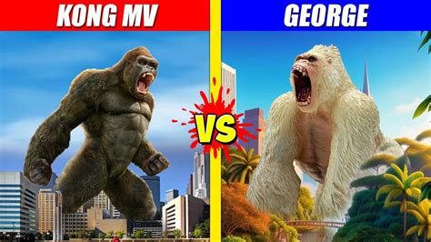 Kong Vs George Rampage SPORE YouTube