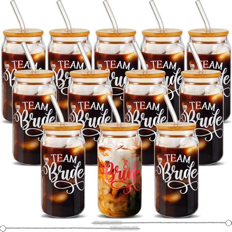 Amazon Tanlade Pcs Bridesmaid Proposal Gifts Oz Glass Cups