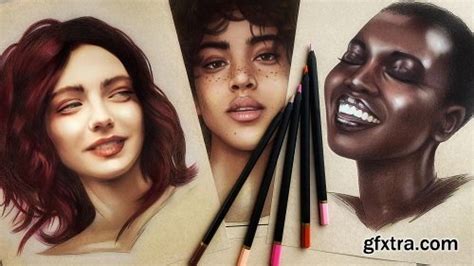 How To Color Skin Tones With Colored Pencils Gfxtra